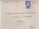 1940 - ENVELOPPE FM Avec CACHET POSTE AUX ARMEES Sur VIGNETTE ANTITUBERCULOSE Pour ALGER - Antitubercolosi