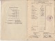 CERTIFICATE BOOKLET FROM TRADE SCHOOL, GRADES STUDENT BOOK, 1926- 1929, GERMANY - Diplome Und Schulzeugnisse
