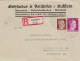 1941 D. Reich BESSERE MiF.  Firmen R.-Brief Kufstein/München. Bahnpost. MK - Sonstige & Ohne Zuordnung