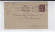 SEMEUSE - 1925 - CARTE ENTIER Avec REPIQUAGE PRIVE De LOUIS CIANI (LIBRAIRIE NUMISMATIQUE) à PARIS - Cartes Postales Repiquages (avant 1995)