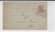 MOUCHON - 1901 - CARTE ENTIER Avec REPIQUAGE PRIVE De PARIS - Overprinter Postcards (before 1995)