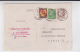 CERES DE MAZELIN - 1947 - CARTE ENTIER Avec REPIQUAGE PRIVE Du LABORATOIRE FUMIGALENE PHARMACIE à BLAYE (GIRONDE) - Bijgewerkte Postkaarten  (voor 1995)