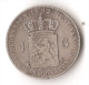 PAYS - BAS  1 GULDEN 1892  ARGENT RARE ! - 1 Gulden