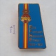 Badge Pin ZN000920 Motorcycle Motorbike Spain RFME Real Federacion Motociclista Espanola Federation 1973 - Motos