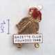 Badge / Pin ZN000923 - Motorcycle (Motorbike) Speedway Gazette Club 1949 (Badge # 13159) - Motorbikes