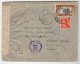 EGYPTE - LETTRE CENSUREE - Du 9-ju-1945  - Affranchie Avec Timbre Express - Briefe U. Dokumente