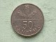 1992 - 50 Santimu / KM 13 ( Uncleaned - For Grade, Please See Photo ) ! - Latvia