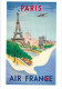 Thème - Avion - Air France Paris Régis Manset  1947 Rééd 1993  - Coll Musée Air France A 25 - Autres & Non Classés
