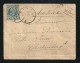 ROMANIA 1888 - N. 56  Su Piccola BUSTA (vuota) - SINAIA  / GLEICHENBERG - Cat. ? € - - Lettres & Documents