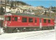 TRAIN Suisse - EISENBAHN Schweiz - Chemin De Fer Rhétique - BERNINA, Automotrice électrique ABe 4/4 51 (autorail,tramway - Bahnhöfe Mit Zügen