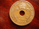 BRITISH EAST AFRICA USED TEN CENT COIN BRONZE Of 1936 (KN) - EDWARD VIII. - British Colony