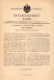 Original Patentschrift -J. Gundelach In Krimmziegelei B. Krusau / Krusa ,1898, Flegel - Dreschmaschine , Agar , Aabenraa - Maschinen