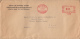 AMOUNT 10, ZURICH, SPECIAL RED POSTMARK ON COVER, 1947, SWITZERLAND - Cartas & Documentos