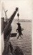 Foto Original Febrero 1924 MELILLA - Carga De Una Vaca En Un Barco (A54) - Melilla