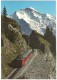 TRAIN Suisse - EISENBAHN Schweiz - BERG JUNGFRAU - Bergbahn Schynige Platte - Autorail, Tramway - Trains