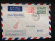 Czechoslovakia, 1948 First Flight (Praha-Bombay) Air Mail Cover. - Luchtpost