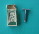 VINTAGE SAFETY RAZOR With BOX ( 1950's ) NOT USED  * Ancien Rasoir Rasoio Di Sicurezza Nassrasierer Rasor Shaving Rasage - Hojas De Afeitar