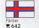 6 Flaggen-Sticker Färöer In Farbe Pack 7€ Zur Kennzeichnung Von Alben+ Sammlung Firma LINDNER #642 Flags Isle Of Danmark - Albums, Mappen & Vellen