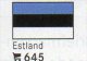 6 Flaggen-Sticker Estland In Farbe Pack 7€ Zur Kennzeichnung Von Alben Und Sammlungen Firma LINDNER #645 Flag Of EESTI - Álbumes, Forros Y Hojas