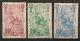 Bulgarie. 1902. N° 62-64. Neuf * MH. 63 : Dents Courtes (non Compté) - Used Stamps