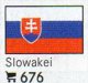 6 Flaggen-Sticker Slowakei In Farbe Pack 7€ Zur Kennzeichnung Von Alben+ Sammlungen Firma LINDNER #676 Flag Of SLOVENSKO - Alben, Binder & Blätter