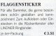 6 Flaggen-Sticker Vatikan In Farbe Pack 4€ Zur Kennzeichnung Von Alben Und Sammlung Firma LINDNER #648 Flag Of VATICANO - Ohne Zuordnung