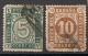 Espagne Espana. 1867. N° 93,94 . Oblit. Défauts De Dentelure - Used Stamps