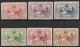 Espagne Espana. 1907. N° 236-241. Neuf * . Dentelés 11 (réimpression) - Unused Stamps