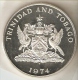 MONEDA DE PLATA DE TRINIDAD Y TOBAGO DE 5 DOLLARS DEL AÑO 1974 SIN CIRCULAR-UNCIRCULATED (COIN) SILVER-ARGENT. - Trinité & Tobago