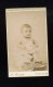 PHOTOGRAPHI-foto -   CDV  PHOTO  Toulouse - Enfant Bébé - Child - Kind - Baby - Anonymous Persons