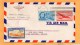 USA 1946 Air Mail Cover Mailed To Brazil And Returned To USA - Aéreo