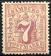 HAMBURG 1865 Wmk Perf.13.5 - Mi.19 (Yv.20, Sc.20) MNG (no Gum) VF - Hamburg