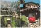 TRAIN Suisse - EISENBAHN Schweiz - VEVEY - Le Funiculaire Du Mont-Pélerin - CPSM Multi-vues (2 Vues) - Trains