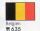 Set 6 Flaggen-Sticker Belgien In Farbe 7€ Zur Kennzeichnung Von Alben Und Sammlungen Firma LINDNER #635 Flag Of BELGICA - Non-classés