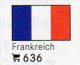 Set 6 Flaggen-Sticker Frankreich In Farbe 7€ Zur Kennzeichnung Von Alben Und Sammlung Firma LINDNER #636 Flag Of FRANCE - Non-classés