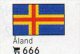 6-set Flaggen-Sticker Äland In Farbe 7€ Zur Kennzeichnung Alben+Sammlungen LINDNER #666 In Finnland Flag Isle Of Finland - Non-classés