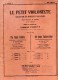 PARTITIONS - LIVRE PARTITIONS LE PETIT VIOLONISTE Pour Violon Et Piano - 18 PAGES - éditions Musicales Delrieu Frères NI - Scores & Partitions