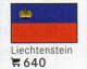 6-set Flaggen-Sticker Liechtenstein In Farbe 7€ Zur Kennzeichnung Von Alben+Sammlung Firma LINDNER #640 Flags Fürstentum - Sin Clasificación