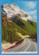 CANADA MOUNT KERKESLIN, JASPER NATIONAL PARK  POSTCARD SENT ROMANIA PAR AVION - Jasper