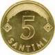 LATVIA - 2007 Year-5 Sant - UNC - Lettonie