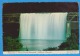 CANADA EDMONTON GREAT DIVIDE WATERFALL POSTCARD SENT ROMANIA PAR AVION - Edmonton