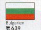 Set 6 Flaggen Bulgarien In Farbe 7€ Zur Kennzeichnung Von Büchern, Alben+Sammlungen Firma LINDNER #639 Flags Of BULGARIA - Alte Bücher