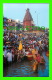 INDIA - 2 CARDS - PILGRIMS TAKING BATH DURING FESTIVES AT PRAVAA GHAT  -SRISHTI - - Inde