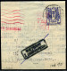 FRANCE - CHAINES BRISÉES - N° 673 + O.M. ROUGE 1,5F DE PANTIN / LETTRE DU 26/3/1945, POUR FONTENAY - TB & RARE - 1941-66 Wapenschilden