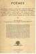 La Petite Illustration N°786 / Poèmes N°8 : E. Aegerter, A. Berry, C. Grolleau, Praviel, Derieux, Galoy ... - Autres & Non Classés