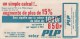TRACT ELECTORAL Du PLP (Parti De La Liberté Et Du Progrès) - 1963 - Zonder Classificatie
