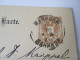 Österreich Ganzsache 1887 Stempel: Marburg Bahnhof / K.K. Post Ambulance No 9 Tolle Karte!!! - Autres & Non Classés