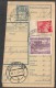 BuM0629 - Böhmen Und Mähren (1940) Benesov U Prahy / Nymburk (Postal Parcel Dispach) Tariff: 50h + 3,20K (cz. Postmark!) - Lettres & Documents