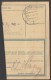 BuM0629 - Böhmen Und Mähren (1940) Benesov U Prahy / Nymburk (Postal Parcel Dispach) Tariff: 50h + 3,20K (cz. Postmark!) - Lettres & Documents