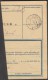 BuM0640 - Böhmen Und Mähren (1939) Praha 65 / Rokycany (Postal Parcel Dispach) Tariff: 50h + 3,70K (mixed Franking) - Covers & Documents